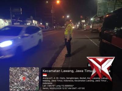 Blue Light Patrol malam dan Patroli 3C Antisipasi balap liar guna tercipta Siskamtibmas