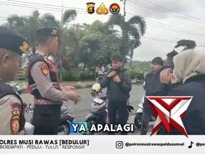 ? Patroli Humanis Sat Samapta Polres Musi Rawas

Kanit Patroli Sat Samapta Polres Musi Rawas, Ipda