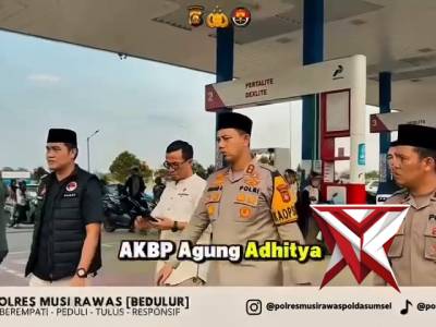 Polres musi rawas giat peng crkan polres pedang