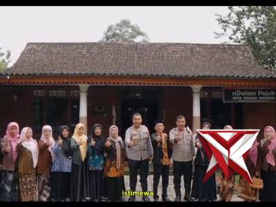 Sambung Roso di Ndalem Pojok, Polres Kediri Bingkai Silaturahmi dengan Penguatan Kebangsaan