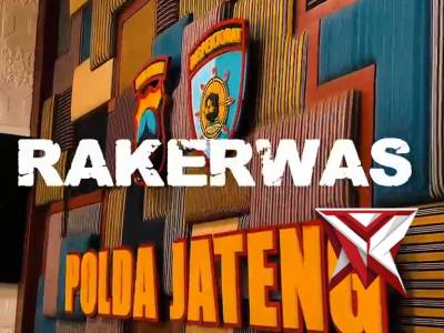 Itwasda Polda Jateng Melaksanakan Zoom Meeting Rakerwas Itwasum Polri - PoliceTube