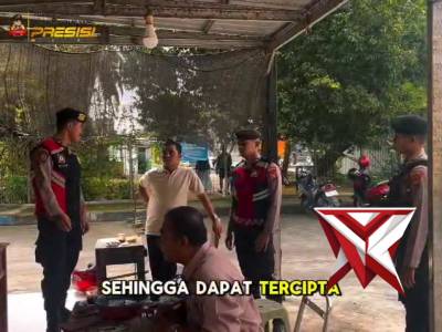 Pelaksanaan patroli R4 dan juga patroli jalan kaki Polres Bangkalan - PoliceTube