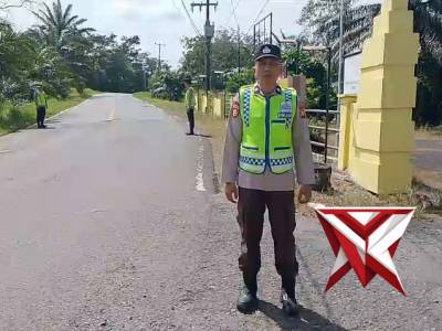 Polsek kikim barat melaksanakan kegiatan rutin yang ditingkatkan