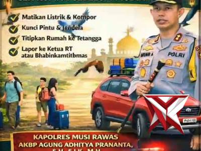 Waspada sebelum mudik polres Musi rawas - PoliceTube