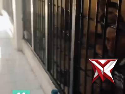 Sat Tahti Polres Musi Rawas Dampingi Ustads Abdul Somad Berikan Ceramah kepada Tahanan