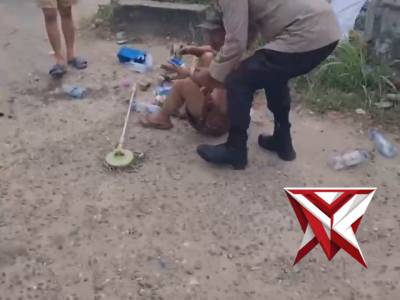 Polisi Penolong Kanit Binmas Polsek Bayung Lencir