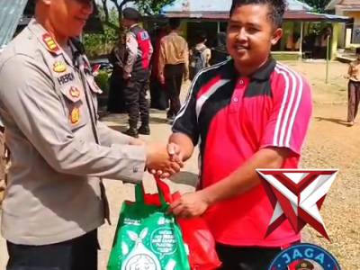 Polsek Purwodadi Polres Musi Rawas laksanakan giat Baksos