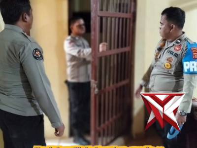 Polsek pampangan hadir