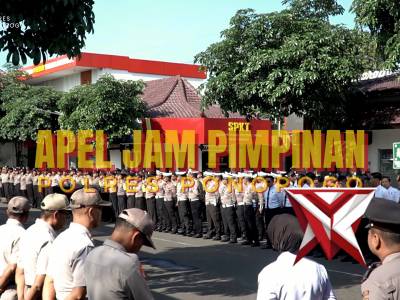 APEL JAM PIMPINAN POLRES PONOROGO