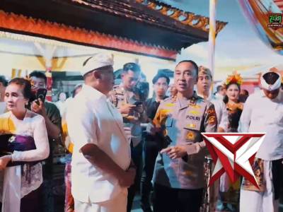 KAPOLDA SUMSEL BERSAMA FIRKOPIMDA SUMSEL MENGHADIRI PERAYAAN DHARMA SANTI HARI SUCI NYEPI 2026 - PoliceTube