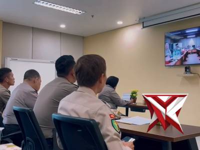 Polda Sumsel Ikuti Validasi dan Asesmen Data SILOG Polri