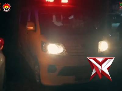 Polisi Bantu Bayi 8 Bulan Lanjut Rujukan ke RS Palembang