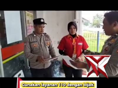 Kegiatan pesonil polsek pampangan