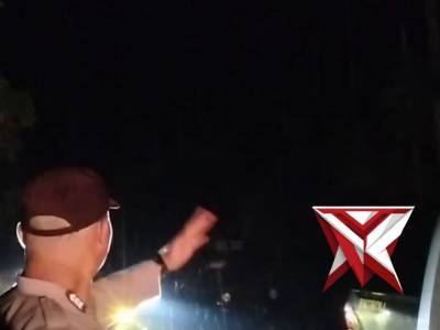 Pembersihan pohon tumbang