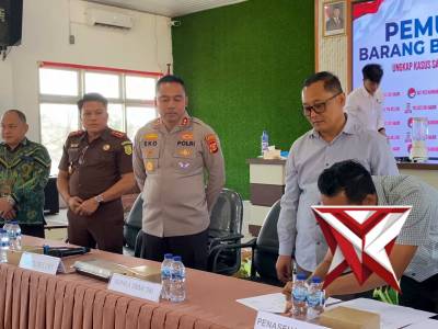 pemusnahan bb sabu 927gram