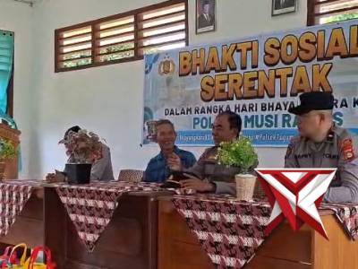 Bantuan sosial polsek tugumulyo ke Panti jompo harapan kita - PoliceTube