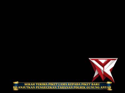 Polsek Gunung Anyar Laksanakan Serah Terima Piket Lama ke Piket Baru
