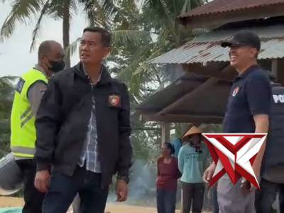 Perkuat Ketahanan Pangan, Kapolres Musi Rawas Tinjau Hasil Panen Jagung