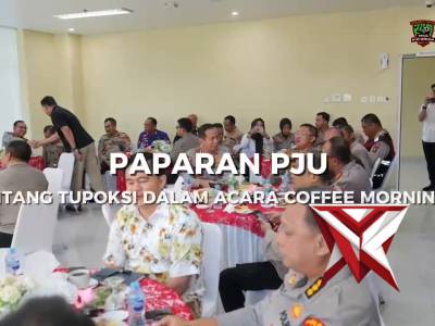 Kapolda Sumsel IJP. Sandi Nugroho memberikan penegasan bahwa masy adalah juragan bagi anggo