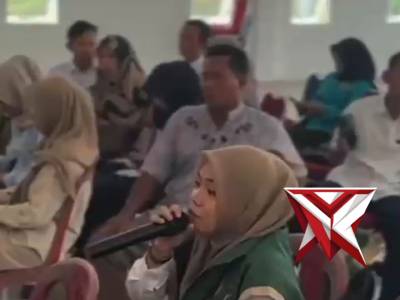 Sosialisasi Penanaman jagung di Aula Mapolres Musi Rawas Utara