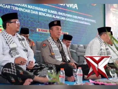 KAPOLDA SUMSEL meresmikan Gedung SPKT serta Asrama PJU Polres Musi Rawas
