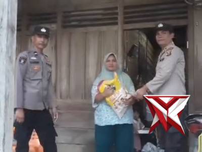 Jumat berbagi POLSEK BTS Ulu Polres Musi Rawas
