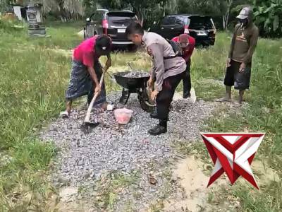 POLRES OKI HADIR AMAN BAE