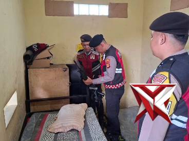 Cek kontrol Piket Jaga Mako Polres OKI