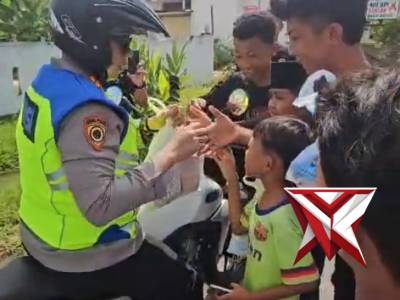 ?Mitigasi Kerawanan Jumat Agung,Kapolres Musi Rawas Turun Langsung ke Lokasi dengan Patroli