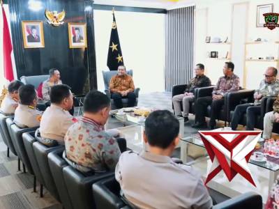 4. Lawatan PT. PLN ke POLDA SUMSEL