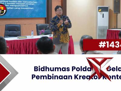 Bidhumas Polda DIY Gelar Pembinaan Kreator Konten | Polda Jogja News #1434
