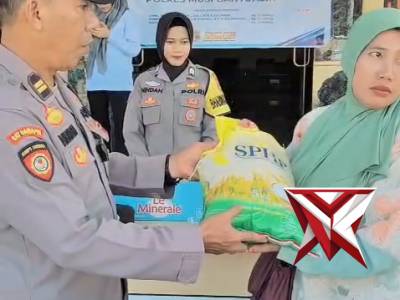 Gerakan Pangan Murahh Polres Muba..