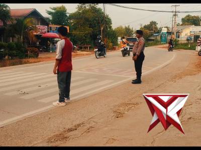 Personil polsek bengalon melaksanakan kegiatan rutin dalam rangka menjaga Harkamtibmas