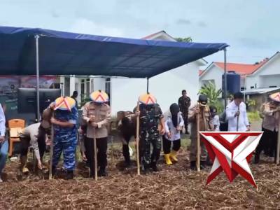 Penanaman Jagung Serentak Kuartal IV Polres Morotai - PoliceTube