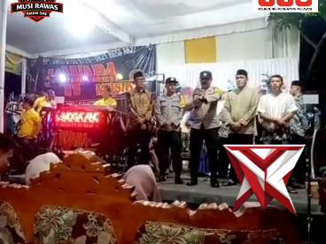 Himbauan Kamtibmas di Tempat hajatan malam