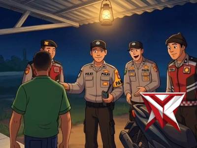 Patroll kamtibmas Polres Musi Rawas