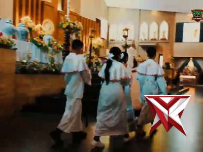 Kapolda Sumsel IJP Sandi Nugroho meninjau langsung pengamanan puncak perayaan Paskah 2026 di Plg