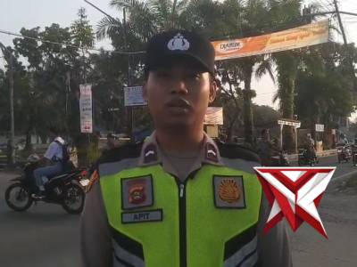 Polsek Belitang I melaksanakan giat Strong Point Pagi