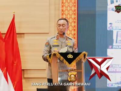 Kapolda Sumsel Irjen Pol. Dr. Sandi Nugroho, S.I.K., S.H., M.Hum. menegaskan perubahan paradigma per