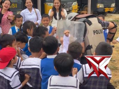 Polisi Sahabat Anak Satlantas Polres Melawi