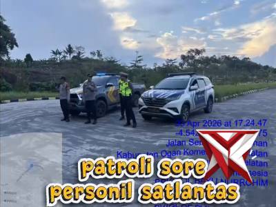 PATROLI SORE PERSONIL SATLANTAS - PoliceTube