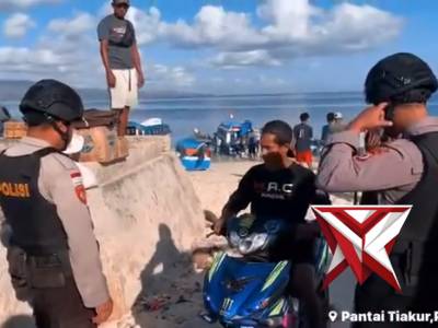 Patroli harkamtibmas sat samapta polres maluku barat daya