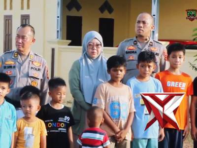 Kapolda Sumsel Resmikan Sumur Bor di Ponpes Tahfizh Romadhon martapura