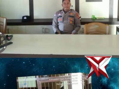 SPK Polsek Jejawi melaksanakan jaga piket Mako Polsek Jejawi, Polsek Jejawi siap melayani anda