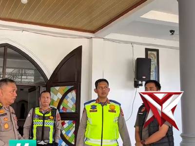 Cek Kesiapan Jumat Agung, Kapolres Mura Sambangi Gereja Santa Maria G1 Mataram - PoliceTube