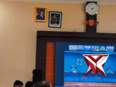 Kapolres Musi Rawas Ikuti Zoom meeting Anev Sitkamtibmas  Dipimpin Kapolri