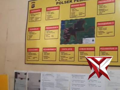 POLISI HADIR POLSEK PEDAMARAN