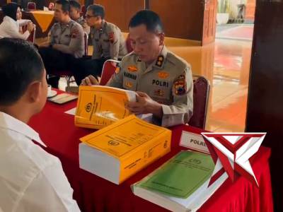 Bidang Keuangan Polda Jateng Melaksanakan Asistensi pemeriksaan Perwabkeu di Rayon Semarang