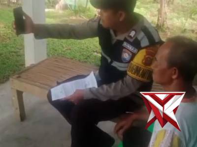 Respon cepat polsek tugumulyo atas pelaporan masyarakat di call center 110