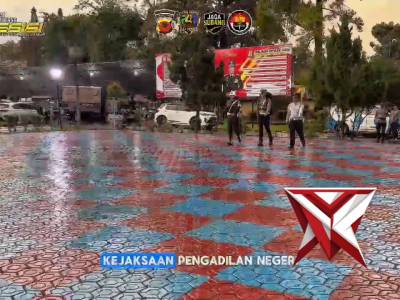 Apel Gelar Pasukan Operasi Ketupat Lodaya 2026 dilaksanakan di Lapangan Apel Polres Subang